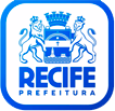 O logo da Prefeitura do Recife